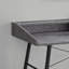 Bureau d'ordinateur, bureau personnel, ordinateur portable, tablettes de rangement, L 48 po, travail, stratifié, métal, contemporain, moderne-49294726-49294722
