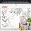 Papier peint abstrait - Dessin au trait Wildness-1405751826