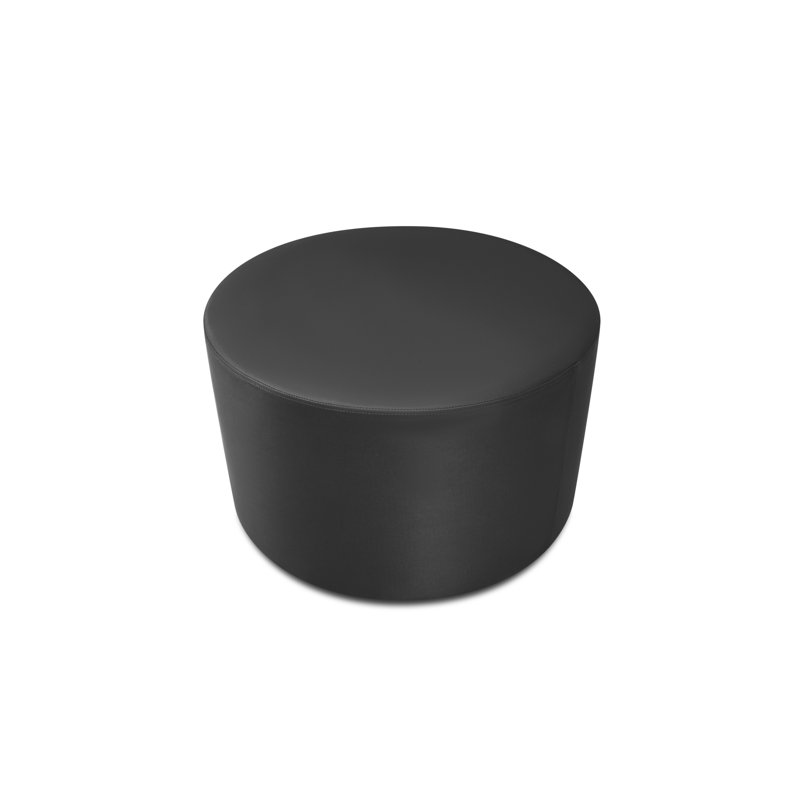 Ikeni Round Outdoor Coffee Table - 60 cm W 60 cm D, Black, Black