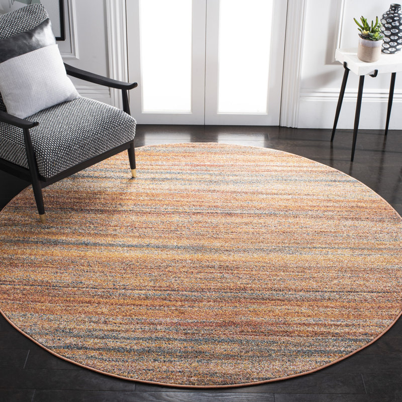 Crystal Performance Rug, Round 6'7"