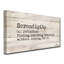 «Define Serendipity» par Olivia Rose, reproduction d'art textuel sur toile tendue-25692120
