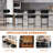 Osborne 26" H Upholstered Bar Stools Counter Height Bar Stools With Adjustable Foot Pads-107152733-106754201
