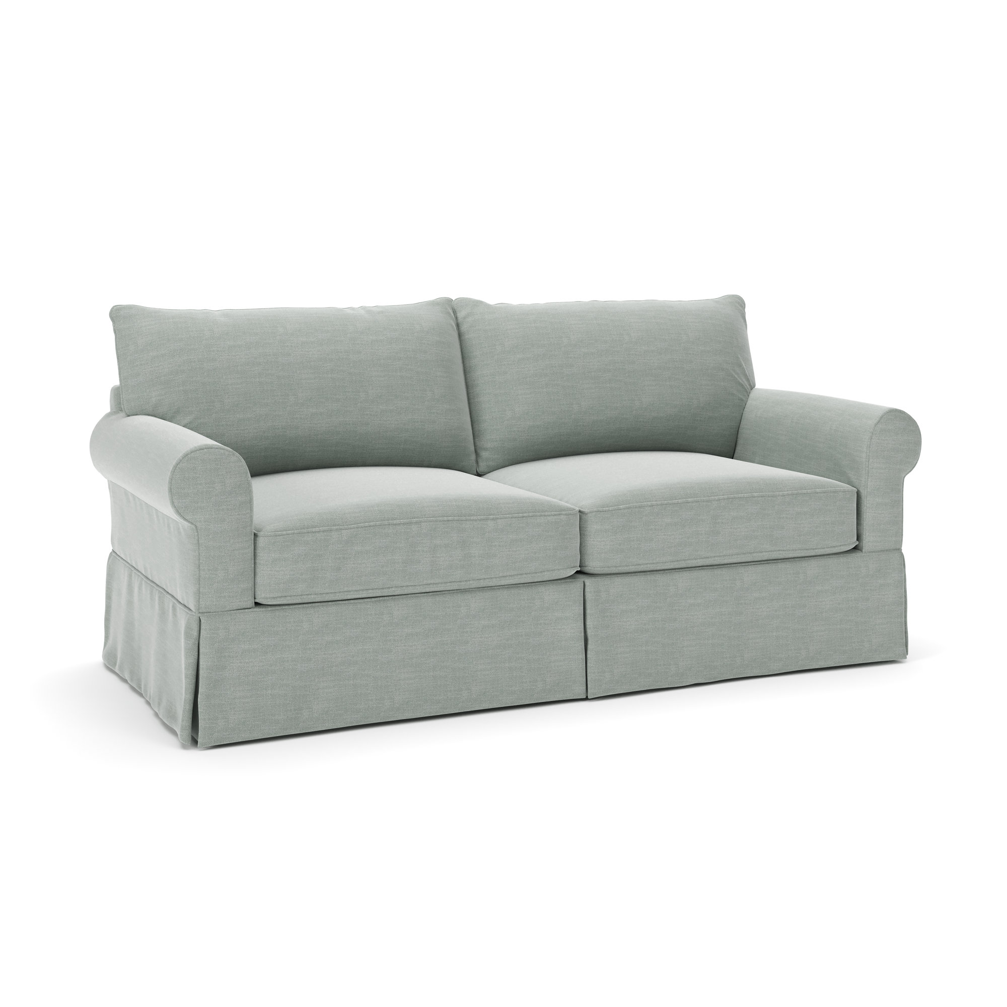 Amari 83'' Upholstered Sofa, Conversation Capri Basketweave