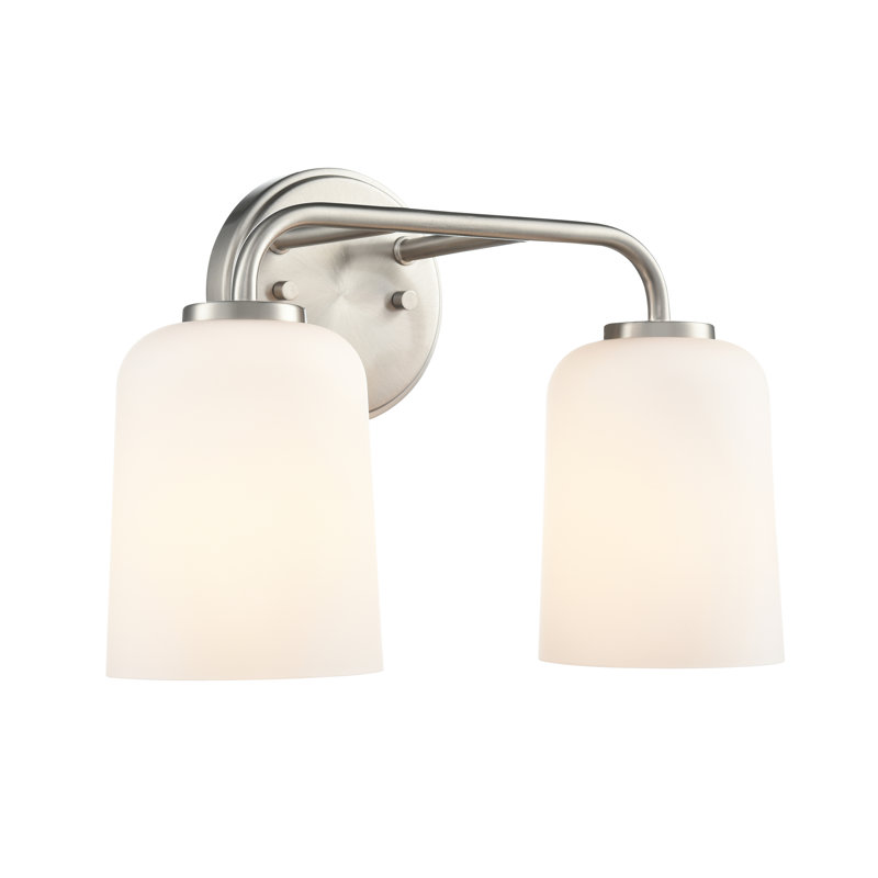 Londonderry 14" Wide 2-Light Vanity, Brushed Nickel