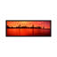 «Illinois, Chicago, Sunset», reproduction de photo sur toile-19981972-71985778