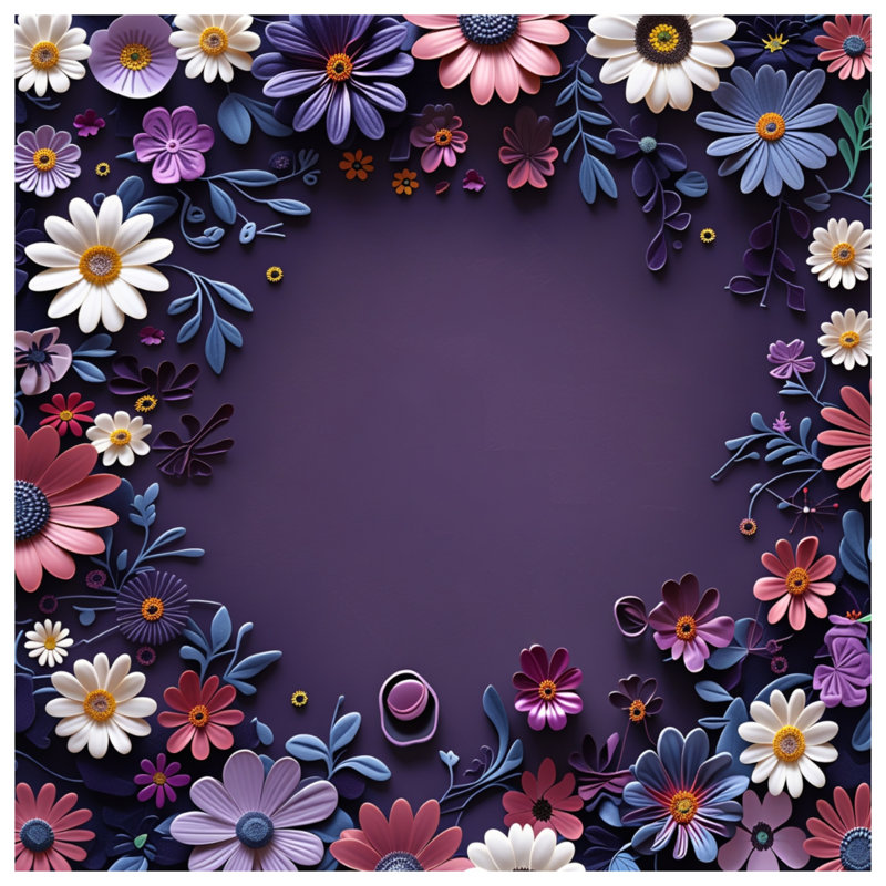 Tapis de bain floral Boho, L 24 po x L 17 po
