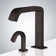 Polished Gold Tone Commercial Sensor Faucet and Touchless Automatic Soap Dispenser Set