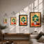 Potted Modernist Botanical - Framed Print-1779011273-1779011278