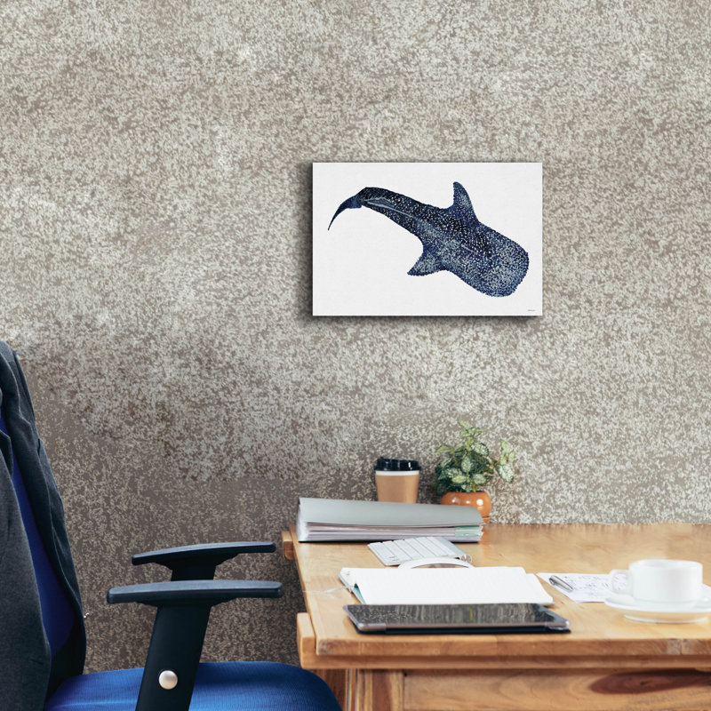 «Shark Whale 1» par Stellar Design Studio, H 12 po x l 18 po x P 0,75 po