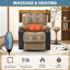 Boneita Upholstered Heated Massage Chair-472276962