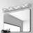 4- Light Round LED Vanity Light