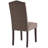 Fabric Upholstered Parsons Dining Chair ( Set of 2 )-831981357