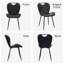 Chaises de salle à manger rembourrées Modern-1326040587