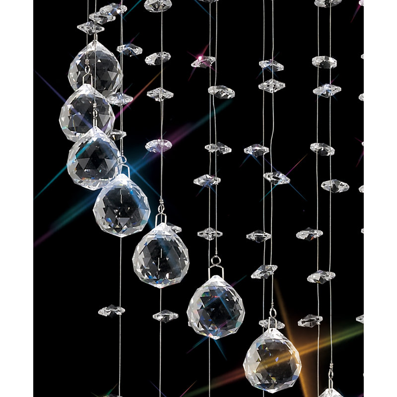 1 - Light Crystal Chandelier