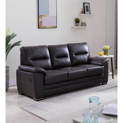 Sonata 83'' Leather Sofa