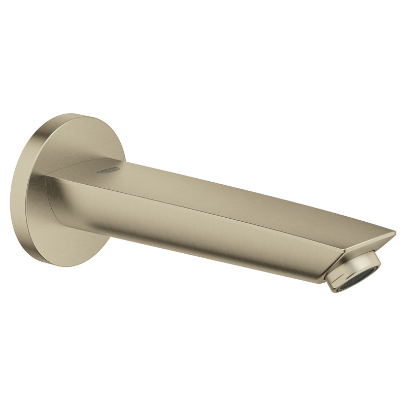 Eurosmart Single Handle Wall Mounted Tub Spout Trim, Brushed Nickel