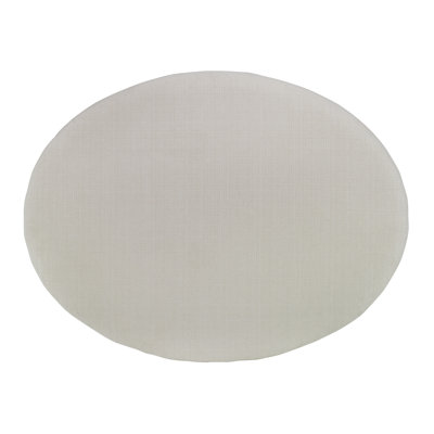 Elliptic Oval Ottoman