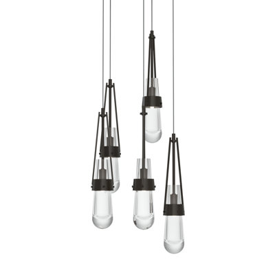 Luminaire suspendu 5 lumières Link