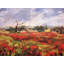 Blaze of Poppies - Artist Enhanced Canvas Print-2144080334-2144056246