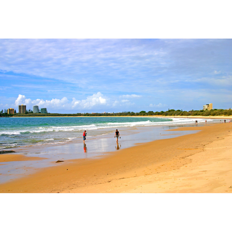 Beach At Sunshine Coast by Coleong - Wrapped Canvas Print, 51cm H x 76cm W x 3.8cm D