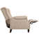 Joziah Wide Classic Push Back Massager Recliner with Tufted Back and Rivets