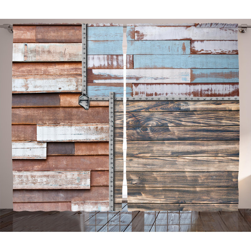 Semi Sheer Curtain Pair, 84" W x 108" L