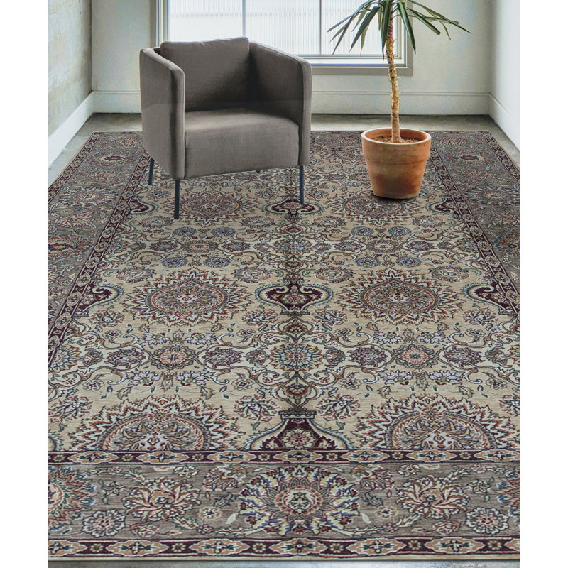 Manchuria Wool Oriental Area Rug, Rectangle 8'9'' x 14'9''