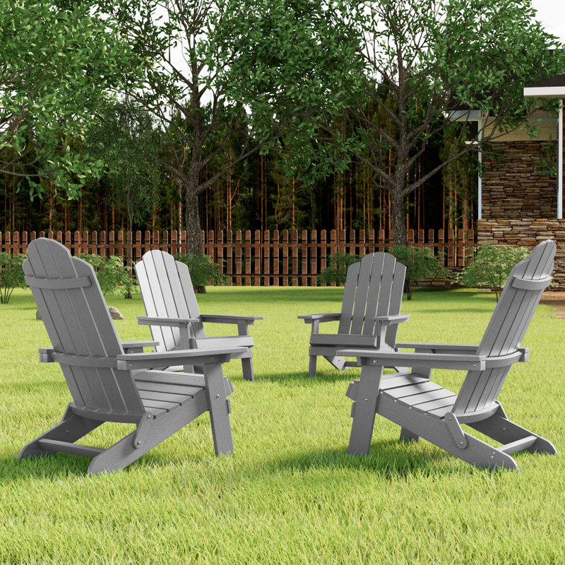 Highland Dunes Aurra Adirondack Chair - Thumbnail 2