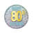 80th Birthday Button