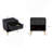 Dumbo 20" Fluted Nightstand In Black (1-Drawer)-1077747511
