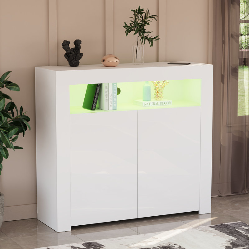 Muskoka 107.01cm Sideboard, White