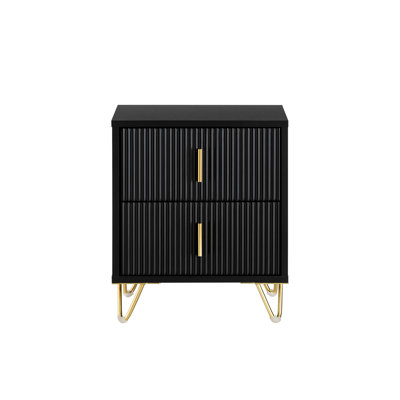 Aldea 40cm W Manufactured Wood Bedside Table