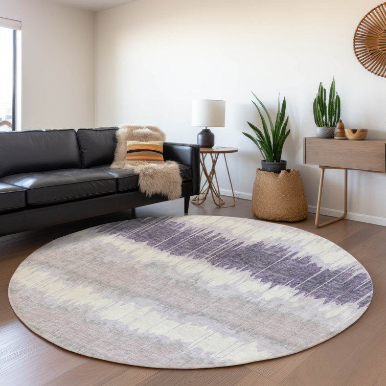 Lamanna Washable Striped Indoor / Outdoor Rug