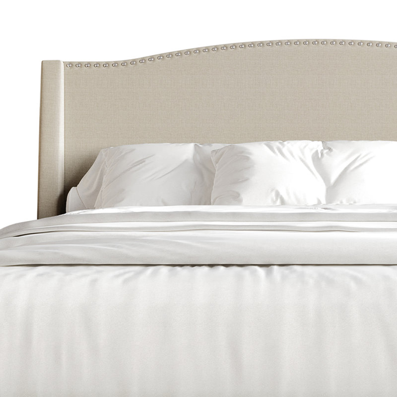 Nikrae Upholstered Wingback Storage Bed