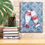 "Epic Graffiti" Nautical Fish Buoys "par Yvette St. Amant, art mural sur toile-106171808