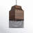 Drago 1 - Light Satin Black Geometric Pendant