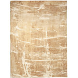 Modern One-of-a-Kind Rectangle 8' X 10'2" Hand Knotted Area Rug