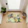 Machine Washable Indoor/Outdoor Houtz ACN2264 Floral Rug