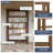 Bromley 48" Shelving Unit in Vintage Pine