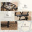 3 Pieces Garden Bistro Set Folding Table and Chairs-1533669214