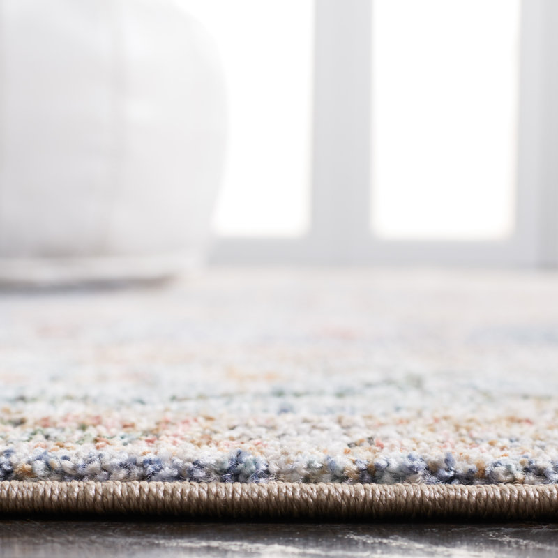 Tapis oriental performance Jacomine, Rond 5 pi 3 po