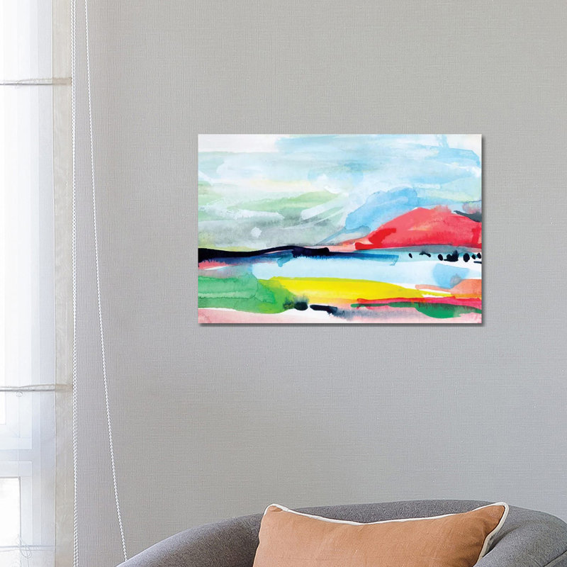 Colorful Home by Joy Ting - Wrapped Canvas Gallery-Wrapped Canvas Giclée, 66.04 cm H x 45.72 cm W