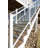 Fortress Pure View 40 In. X 3.75 In.  Glass Stair Railing Baluster (5-Pack)