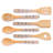 BergHOFF Bamboo 10Pc Patterned Utensil and Trivet Set