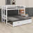 Pull-Out Bunk Bed With Trundle-1019709934