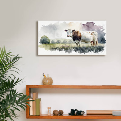«In The Meadow» par The Golden Valley, art mural sur toile, 24 po x 12 po