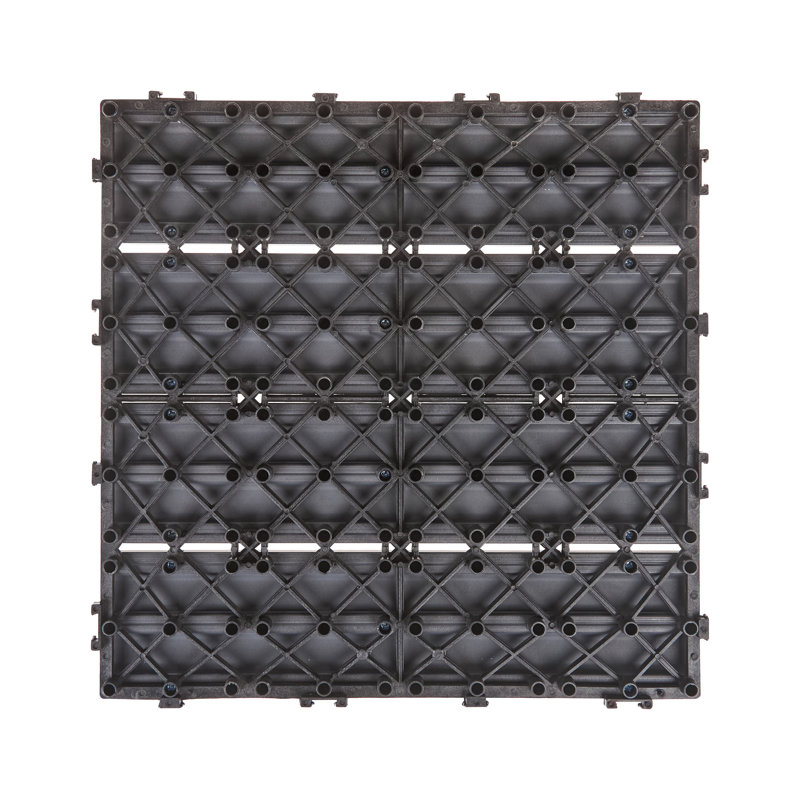 Outdoor Flooring ATESSA Wood-Plastic Composite (WPC), Grey