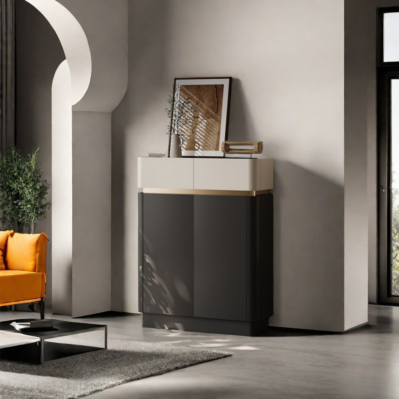 Armoire d'appoint moderne et luxueuse de style italien