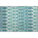 Premium Machine Washable Cerrito Teal Rug