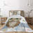 Owl Polyester Coverlet-41888349